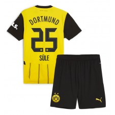 Borussia Dortmund Niklas Sule #25 Hemmaställ Barn 2024-25 Korta ärmar (+ Korta byxor)